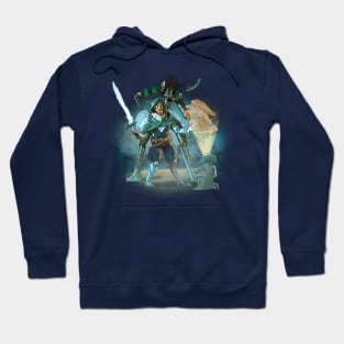Space knight finds a relic Hoodie